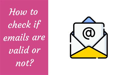 How to check if an email is valid. Things To Know About How to check if an email is valid. 